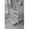 Ліжко дитяче Baby Comfort ЛД3 біла з шухлядою