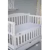 Матрац дитячий ортопедичний Baby Comfort Соня №8 (120*60*8 см) білий стьобаний