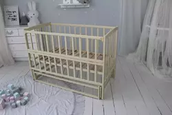 Ліжко дитяче Baby Comfort ЛД2 з маятником слонова кістка Ліжко дитяче Baby Comfort ЛД2 з маятником слонова кістка
