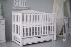 Ліжко дитяче Baby Comfort ЛД5+ білий з шухлядою Ліжко дитяче Baby Comfort ЛД5+ білий з шухлядою