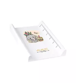 Пеленальний матрацик Tega Baby Wild West Дикий Захід Слоненя 70*50 см білий Пеленальний матрацик Tega Baby Wild West Дикий Захід Слоненя 70*50 см білий