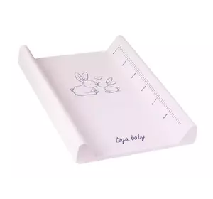 Пеленальний матрацик Tega Baby Rabbits Зайченята 70*50 см рожевий Пеленальний матрацик Tega Baby Rabbits Зайченята 70*50 см рожевий