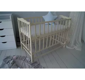 Ліжко дитяче Baby Comfort Малюк з маятником слонова кістка