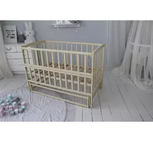 Ліжко дитяче Baby Comfort ЛД2 з маятником слонова кістка