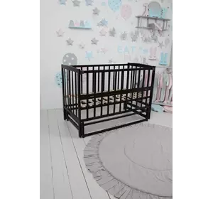 Ліжко дитяче Baby Comfort ЛД2 з маятником венге Ліжко дитяче Baby Comfort ЛД2 з маятником венге